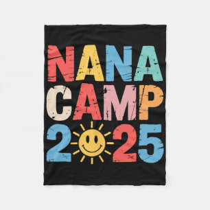 Nana Camp 2025 Familienurlaub Sommercamp Camping Fleecedecke