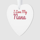 Nana Christmas Ornament (Vorderseite)