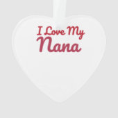 Nana Christmas Ornament (Rückseite)