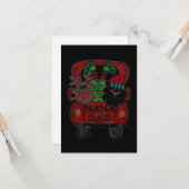Nana Claus Christmas Karte (Vorderseite/Rückseite Beispiel)