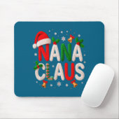 Nana Claus Santa Claus Crochet &amp; Knitting Love Mousepad (Mit Mouse)