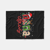 Nana Claus Santa Claus Family Matching Christmas P Fleecedecke (Vorderseite (Horizontal))