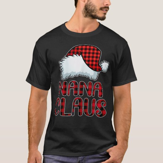 Nana Claus Shirt Funny Christmas Family Matching (Vorderseite)