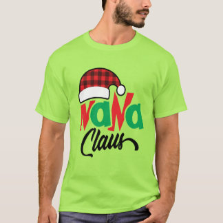 Nana Claus Shirt Weihnachten