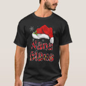 Nana Claus Shirt Weihnachtsmannmütze Red Buffalo K (Vorderseite)