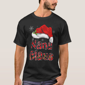Nana Claus Shirt Weihnachtsmannmütze Red Buffalo K