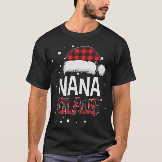 Nana Claus Weihnachten T-Shirt (Vorderseite)