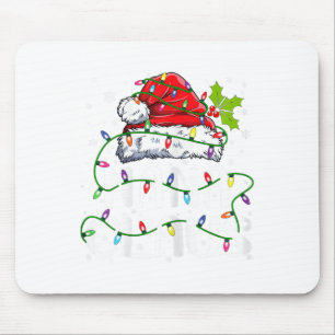 Nana Claus Weihnachts-Weihnachtsmannmütze Matching Mousepad