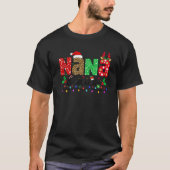 Nana Claus WeihnachtsLICHT Matching Family Xmas P T-Shirt (Vorderseite)