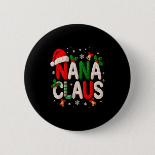 Nana Claus Weihnachtsmann Häkeln & Stricken Liebe Button