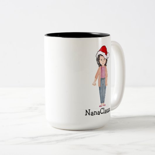 Nana Clause Tasse (VorderseiteRechts)