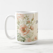 Nana Coffee Floral Oma Muttertag Kaffeetasse (Links)