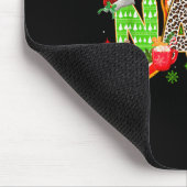 Nana Coquette Bow Christmas Pajamas Xmas Tree Coco Mousepad (Ecke)