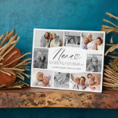 Nana Dankbar für jeden Moment FotoCollage Fotoplatte (Seite)