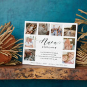 Nana Definition Script Foto Collage Keepake Fotoplatte (Seite)