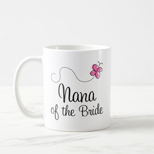 Nana der Braut Kaffeetasse (Links)