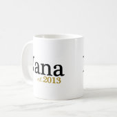 Nana Est 2013 Kaffeetasse (Vorderseite Links)