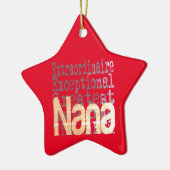 NaNa Extraordinaire Keramik Ornament (Links)