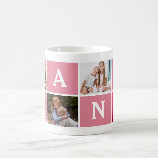 Nana Foto Collage Kaffeetasse (Mittel)