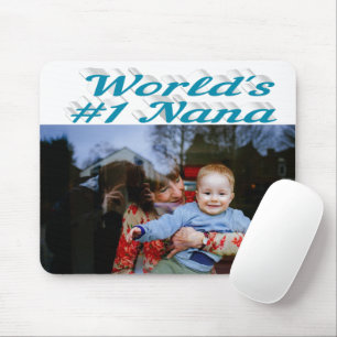 Nana Foto Himmelsblau Mousepad