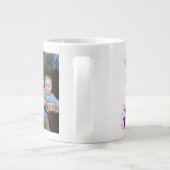 Nana Foto lila Text Giant Kaffee Tasse (Rückseite)