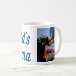 Nana Foto Meerblauer Text Kaffee Tasse