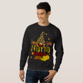 Nana gnome Fall Y'all Gnome Pumpkin Gewürz Thanksg Sweatshirt (Vorne ganz)