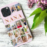 Nana Gold Blume Buchstaben 14 Vertikale FotoCollag Case-Mate iPhone Hülle<br><div class="desc">Herrliches Foto für Ihre Nana. Das Design ist mit Blumenbriefen für "Nana" gestaltet, die in Gold gedruckt und mit rosa Lilienfarben verziert sind. Die Fotovorlage ist für Sie ein Set, um 14 Ihrer Lieblings-Fotos hinzuzufügen, die alle im vertikalen Porträtformat angezeigt werden. Diese Foto-Collage im Rasterstil setzt sich aus einer rosa...</div>