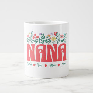 NANA GRANDMA GRANDMOTHER GRANNY - Anpassen Jumbo-Tasse