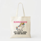 Nana Grandma Unicorn Funny Tragetasche (Vorne)