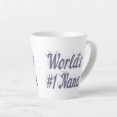 Nana grauer Text Mütter Day Milchtasse (Rechte Ecke)