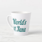 Nana Green Text Mütter Day Milchtasse (Linke Ecke)