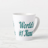 Nana Green Text Mütter Day Milchtasse (Rechte Ecke)