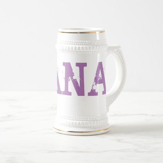 NANA (Großmutter) Bierglas (VorderseiteRechts)