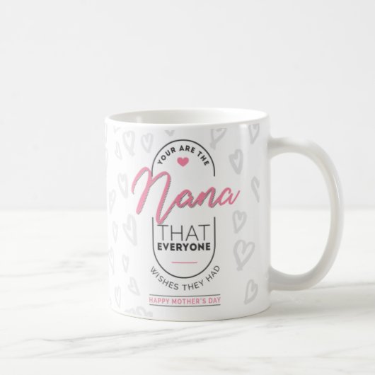 Nana Happy Mother Day Kaffeetasse (Rechts)
