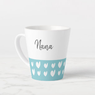 Nana Heart Turquoise Milchtasse