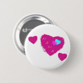Nana Hearts Button (Vorne & Hinten)