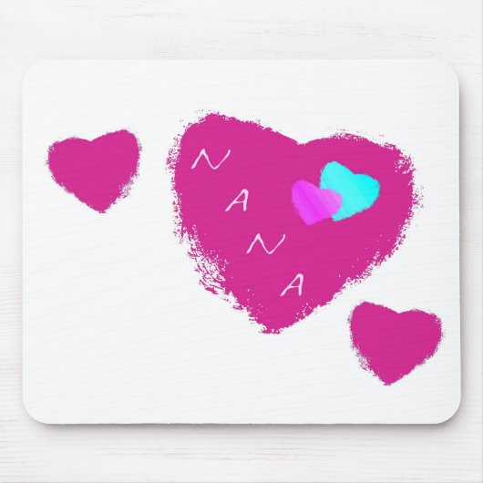 Nana Hearts Mousepad (Vorne)