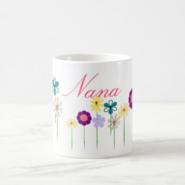 Nana - helle Blumen für sie Kaffeetasse