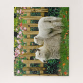 "Nana & Her Lamb" Jigsaw Puzzle (Vertikal)