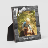 Nana I Liebe You Foto Fotoplatte (Vorderseite)