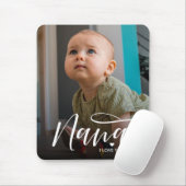 Nana I Liebe You Typografy Foto Mousepad (Mit Mouse)