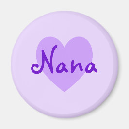 Nana in Lila Magnet