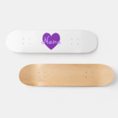 Nana in Lila Skateboard (Horizontal)