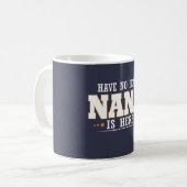 NANA IST HIER KAFFEETASSE (Vorderseite Links)