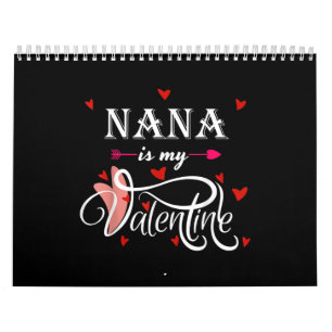Nana ist mein Valentine   Valentinstag Grandson Kalender