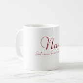 Nana-Kaffee-Tasse Kaffeetasse (Vorderseite Links)