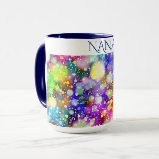"NANA" Kaffeemaschine Tasse in verschiedenen Farbe (Vorderseite Links)