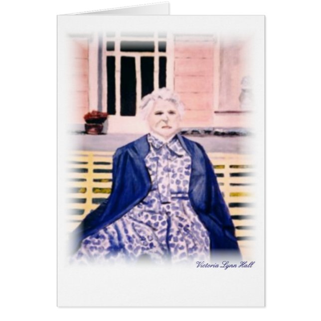 "Nana" Kunst-Karte (Vorne)