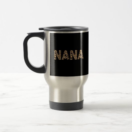 Nana Leopard für Frauen Großmutter Muttertag Chris Reisebecher (Links)